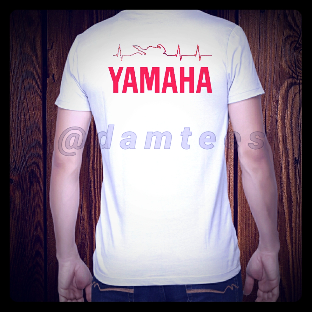 Biker Tshirt Motorcycle Tees Yamaha Fashion Tees